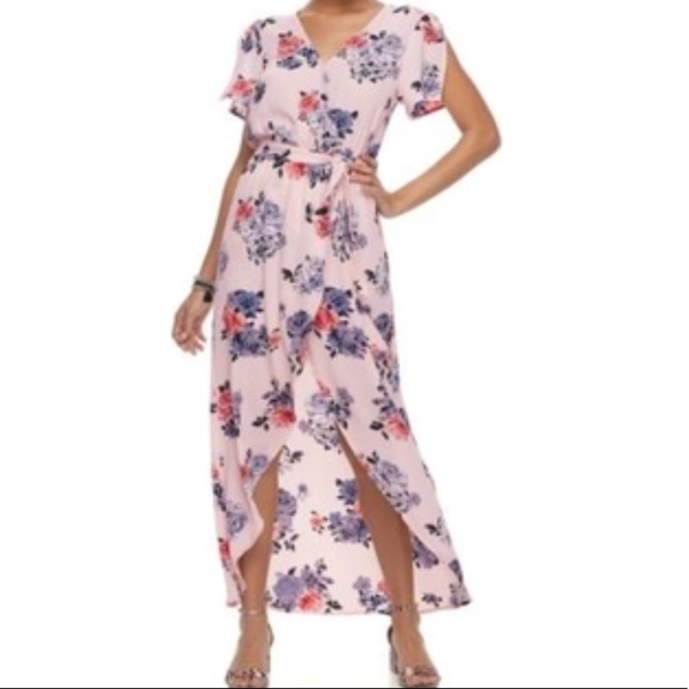 Candies high/low maxi romper